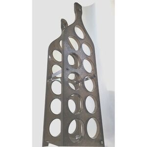 Very rare vintage mcm Tall Acrylic Plastic‎ Lucite Bottle Shaped Wine Holder